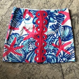 Lilly Pulitzer She She Shells Mini Skirt